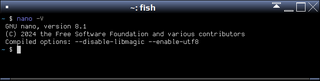small, friendly text editor inspired by Pico