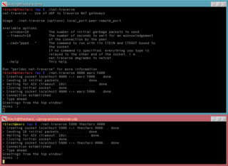 NAT gateway traversal utility