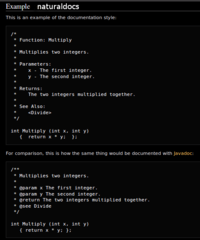 extensible, multi-language documentation generator