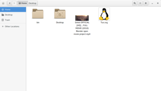 file manager and graphical shell for GNOME