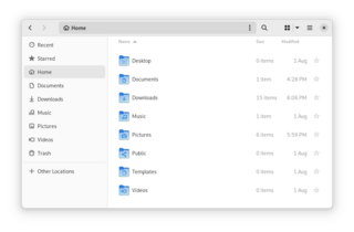 file manager and graphical shell for GNOME