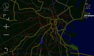 Car navigation system with routing engine - GTK+ GUI