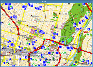 navit with map from munich (2D)