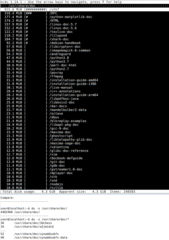 ncdu /usr/share/doc/