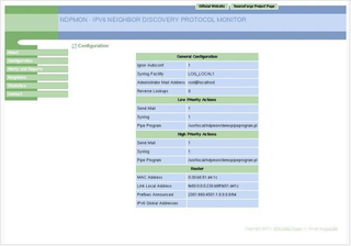 IPv6 Neighbor Discovery Protocol Monitor