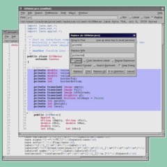 powerful, customizable, Motif based text editor
