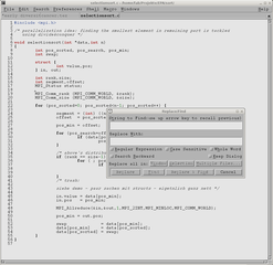 powerful, customizable, Motif based text editor