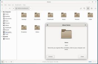 File manager and graphical shell for Cinnamon