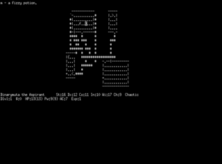 dungeon crawl game - text-based interface