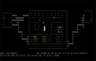 dungeon crawl game - text-based interface