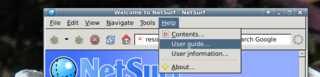 Menu-Help-User Guide - need online