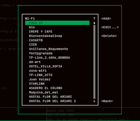 network management framework (daemon and userspace tools)