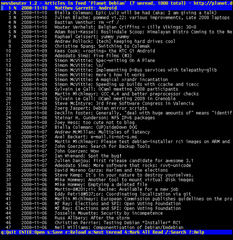 text mode rss feed reader with podcast support
