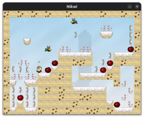platform game where your goal is to collect candies
