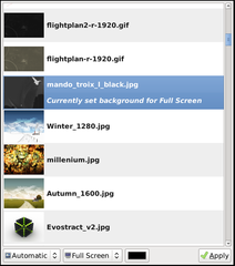 wallpaper browser and changing utility for X