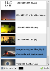 wallpaper browser and changing utility for X