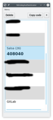 TOTP authenticator app that's using Nitrokey Pro2 and/or LibremKey