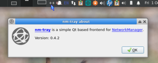 Simple Network Manager frontend written in Qt