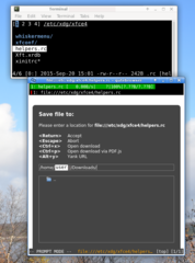 nnn -o (open files on Enter)