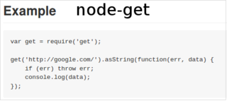 high-level HTTP client for NodeJS