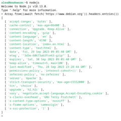 evented I/O for V8 javascript - runtime executable
