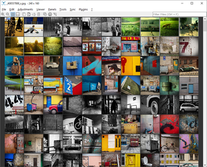 image viewer with capability of syncing multiple instances