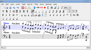 KDE Music Editor