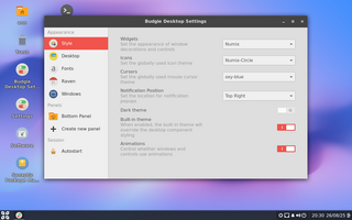 modern flat theme from the Numix project