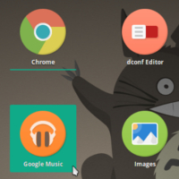 Circle icon theme from the Numix project