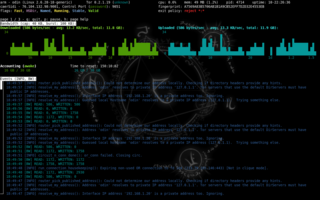 terminal status monitor for tor