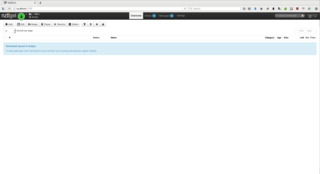 Main window of the web-interface