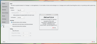 preferences manager for Openbox window manager