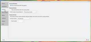 preferences manager for Openbox window manager