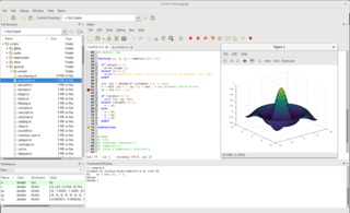 GNU Octave graphical interface