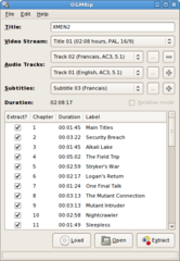 Application for ripping and encoding DVD