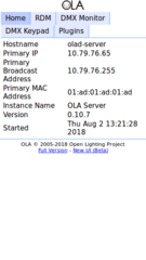 Mobile web interface overview