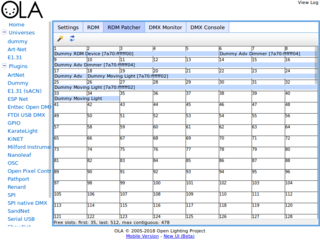 Main web interface RDM patcher