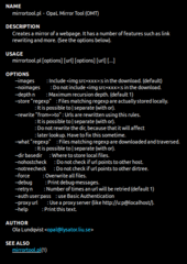 A tool for mirroring web pages