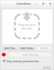 Share a file over Tor Hidden Services anonymously and securely