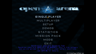 fast-paced 3D first-person shooter