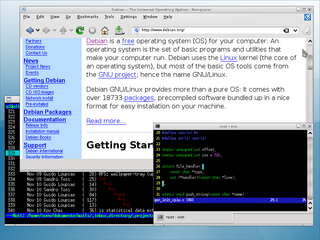 standards-compliant, fast, light-weight and extensible window manager