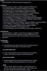 Command-line client for the MAPI (Exchange/Outlook) protocol