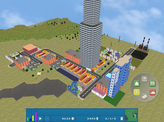 3D city simulator game