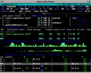 UNIX port of Open Cubic Player