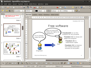 office productivity suite -- presentation