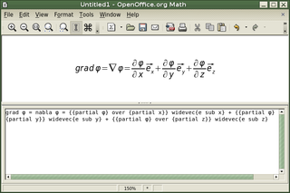 office productivity suite -- equation editor