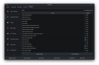 open source RGB lighting control