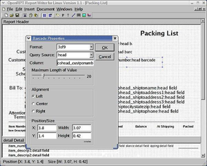 graphical SQL report writer, designer and rendering engine