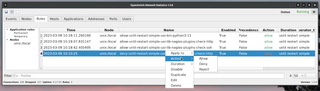 GNU/Linux interactive application firewall