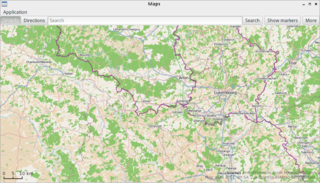 OpenStreetMap client for the GNOME Desktop
